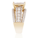 14K Yellow Gold 2.75ct Diamond Engagement Ring