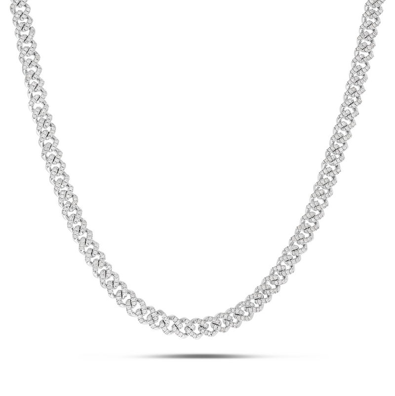 2.40ct Diamond Cuban Chain