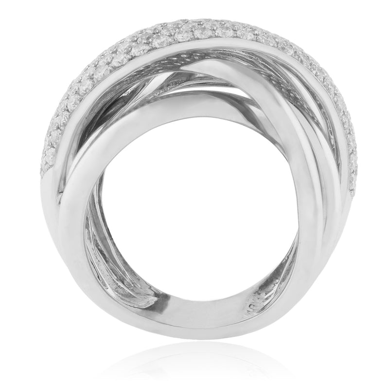 18K White Gold 2.20 ct Diamond Ring