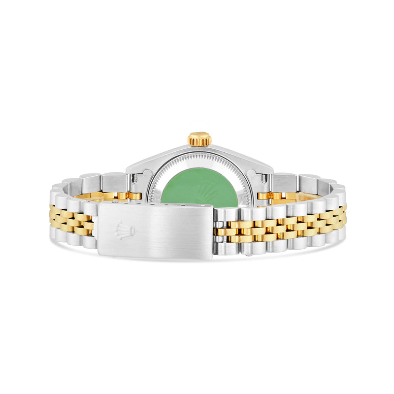 Rolex Lady Datejust 68273 31mm champagne diamond dial with two-tone Jubilee bracelet