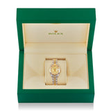 Rolex Lady Datejust 68273 31mm champagne diamond dial with two-tone Jubilee bracelet