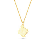Custom Solid Gold Autism Awareness Puzzle Pendant