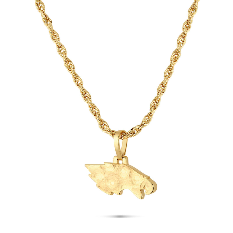14k Gold Philadelphia Eagles Logo Pendant
