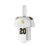 Custom Football Team Jersey with Number and Name Pendant