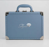 Blue Shyne Collection Jewelry Travel Case