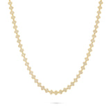 10K Gold Diamond Clover Link Chain