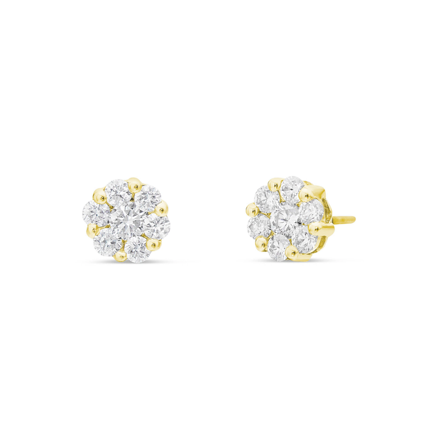 14k White Gold .20ct Diamond Stud Earrings