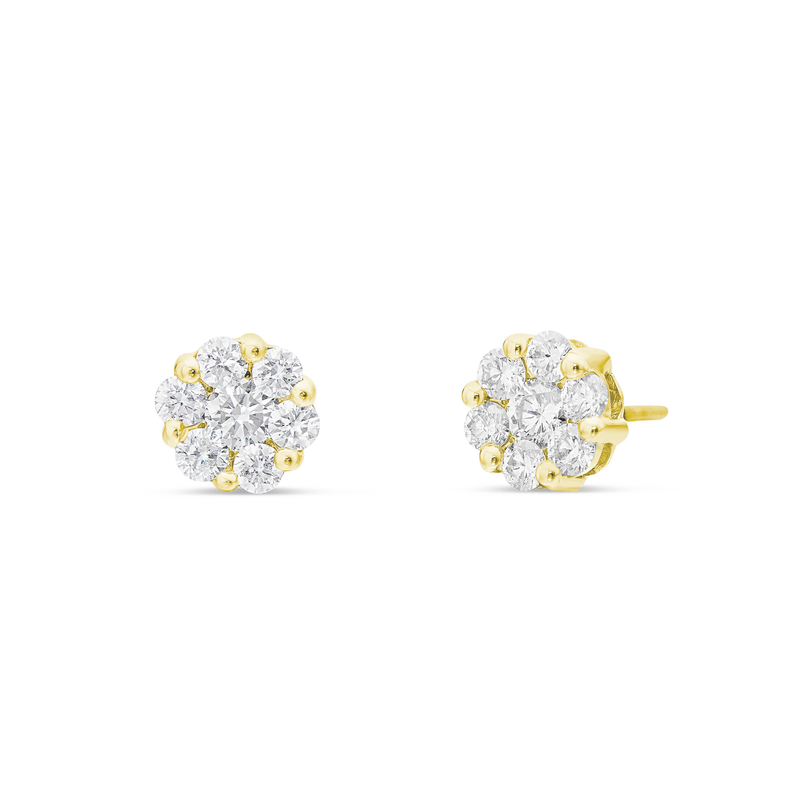 14k White Gold .20ct Diamond Stud Earrings