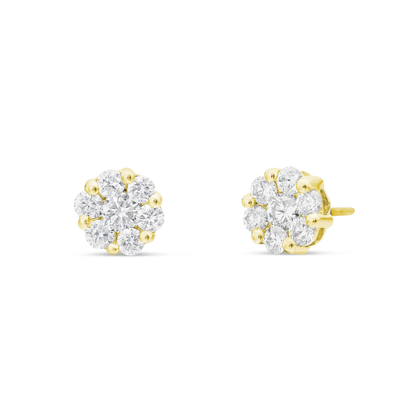 14k White Gold .25ct Diamond Stud Earrings