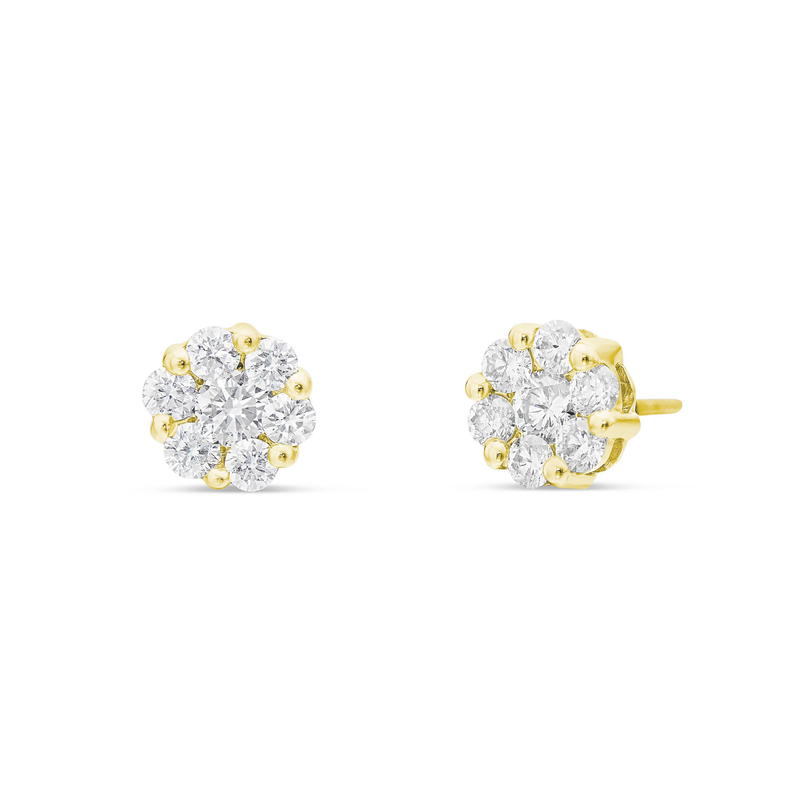 14k White Gold .25ct Diamond Stud Earrings