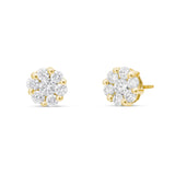 14k Gold .35ct Diamond Stud Earrings