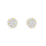 14k Gold .35ct Diamond Stud Earrings