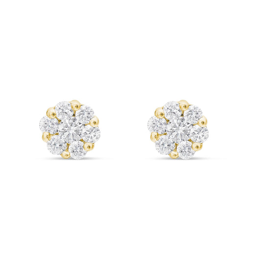 14k Gold .35ct Diamond Stud Earrings
