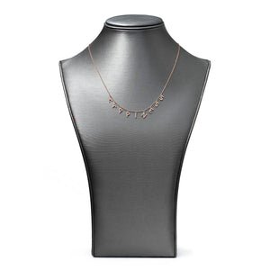 18K Rose Gold Dangling 