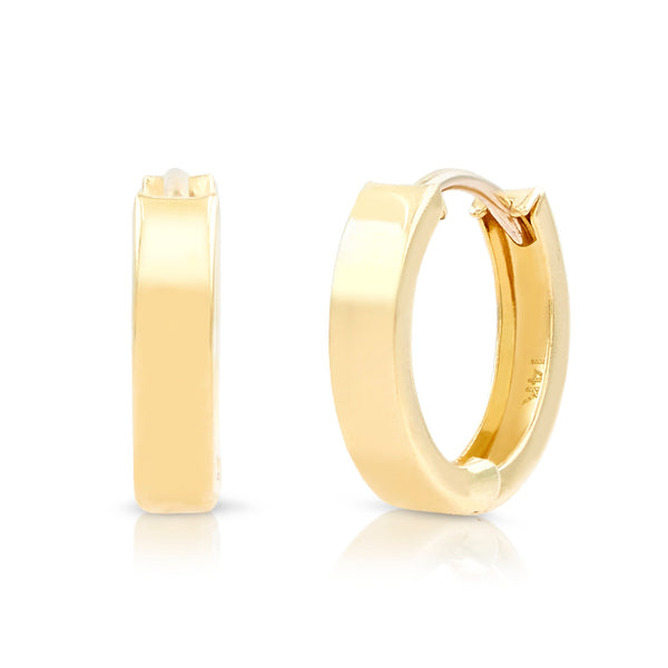 14kt Gold Huggie Earrings