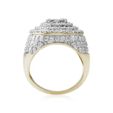 10K Yellow Gold 4.22ct Diamond Ring
