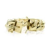 14k Yellow Gold Half Kilo XL Cuban Bracelet