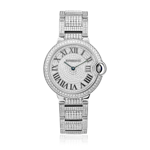 Cartier Ballon Bleu 16.5ct Diamond Watch
