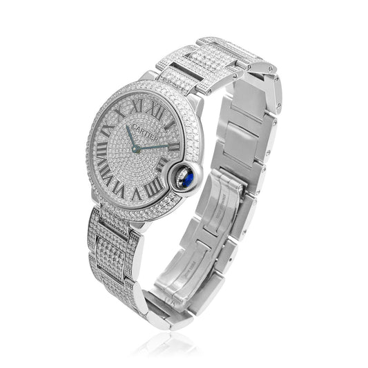 Cartier Ballon Bleu 16.5ct Diamond Watch