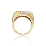 18K Yellow Gold 2.9ct Diamond Ring