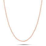 14K Solid Gold Hermes Chain, 3mm
