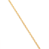 10K Solid Gold Hermes Chain, 3mm