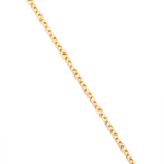 10K Solid Gold Hermes Chain, 3mm