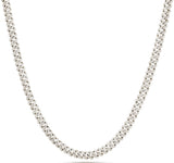 10K Gold 3.75ctw Mini Diamond Cuban Chain