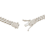 10K Gold 3.75ctw Mini Diamond Cuban Chain