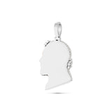 Bleeding Jesus 2.8 carat Diamond Crown Pendant