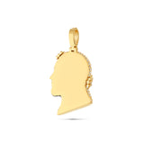 Bleeding Jesus 2.8 carat Diamond Crown Pendant