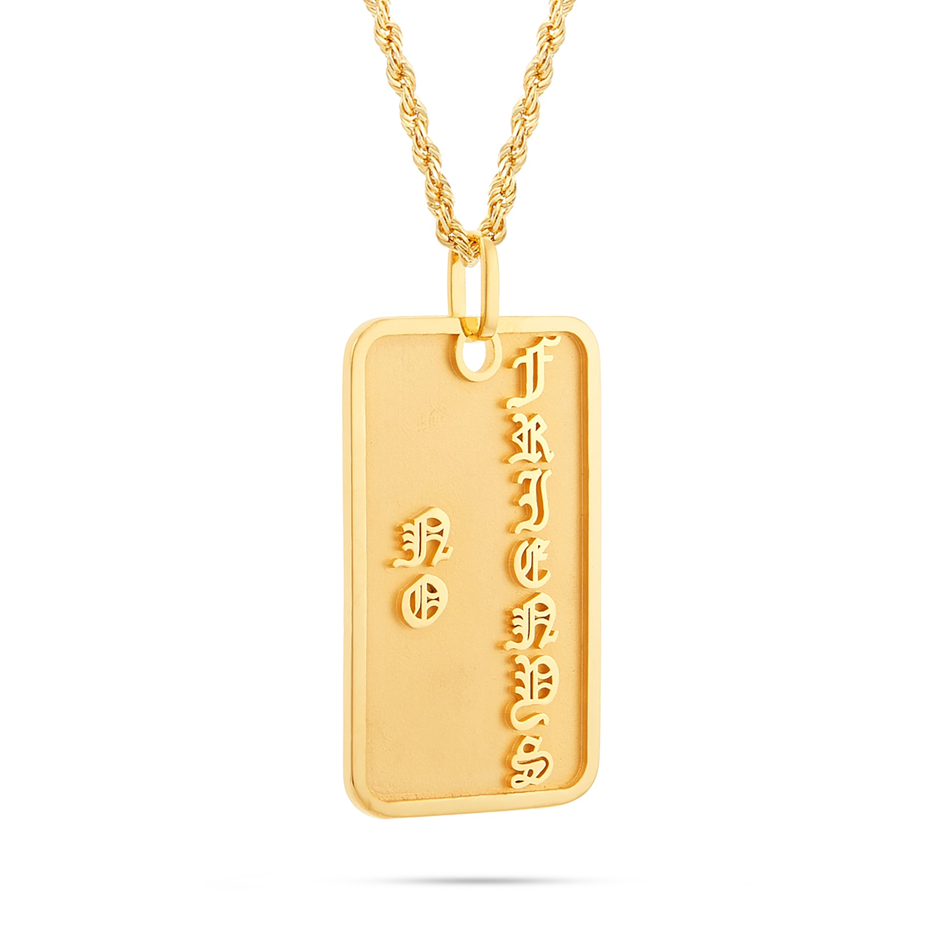 Custom Dog Tag Pendant