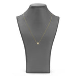 14k Gold Pot Leaf Necklace