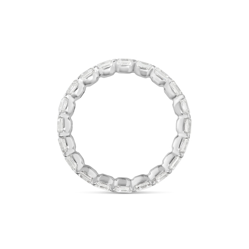 14k White gold Diamond Eternity Band