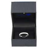 14k White gold Diamond Eternity Band