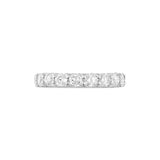 14k White Gold Diamond Eternity Band Ring