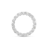 14k White Gold Diamond Eternity Band Ring