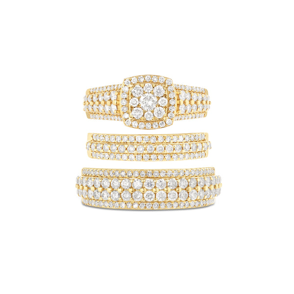 Trio Diamond Ring Set