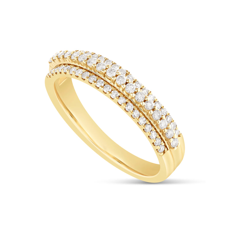 Trio Diamond Ring Set