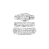 Trio Diamond Ring Set