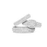 Trio Diamond Ring Set