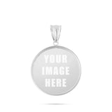 14K Gold Medium Picture Pendant