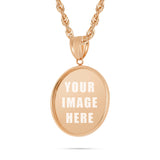 14K Gold Medium Picture Pendant