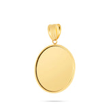 14K Gold Medium Picture Pendant