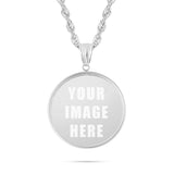 14K Gold Medium Picture Pendant