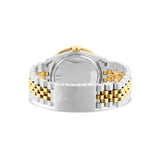 Men's Diamond Watch Rolex DateJust 36mm Two-Tone; Champagne Dial W00924