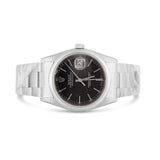 Rolex DateJust 36 mm with Oyster Bracelet & Black Dash Dial; 16200