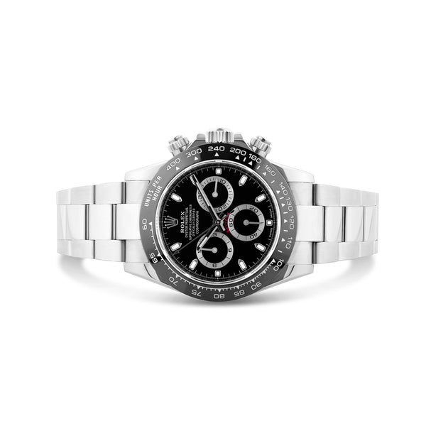 Cosmograph Daytona Men's Black Dial Oystersteel Watch 116500LN-0002