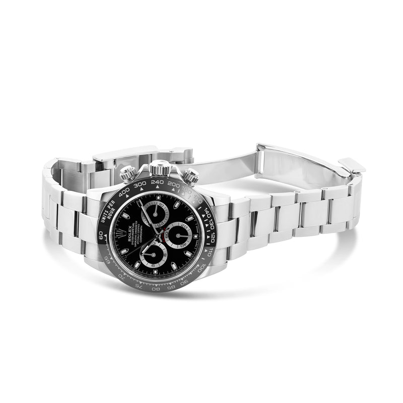 Cosmograph Daytona Men's Black Dial Oystersteel Watch 116500LN-0002