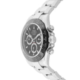 Cosmograph Daytona Men's Black Dial Oystersteel Watch 116500LN-0002